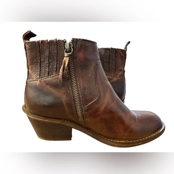 Söfft Womens Ardmore Leather Bootie Size 6.5 Brown Bin18 - Picture 5 of 8